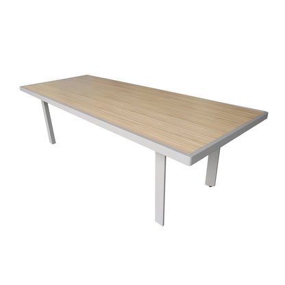 Teva Furniture Hawaii Aluminum Frame Dining Table with Poly Wood Top
