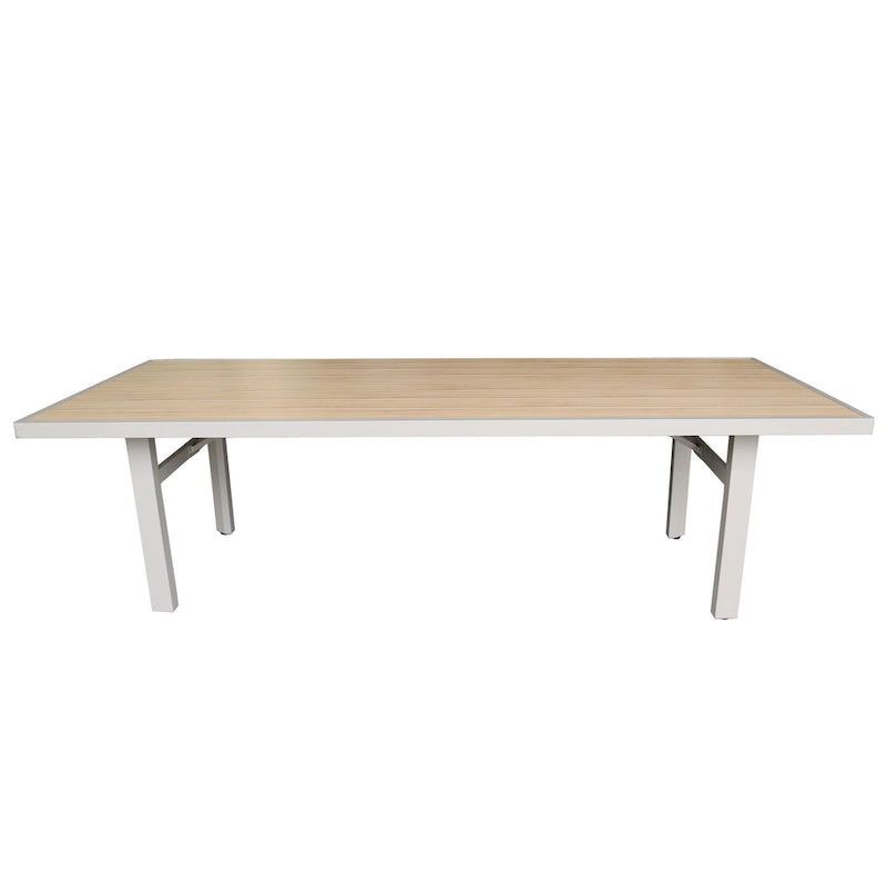 Teva Furniture Hawaii Aluminum Frame Dining Table with Poly Wood Top