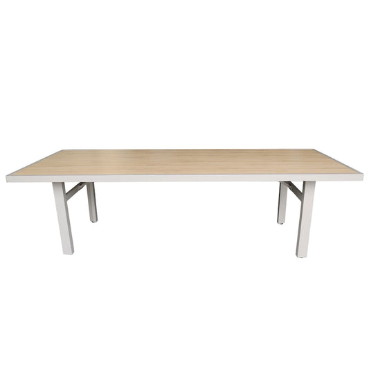 Teva Furniture Hawaii Aluminum Frame Dining Table with Poly Wood Top