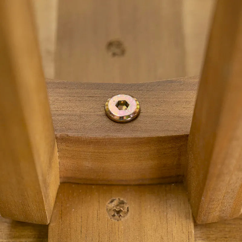 Christopher Knight Home - Outdoor 3-Piece Acacia Wood Dining Set with Cushions