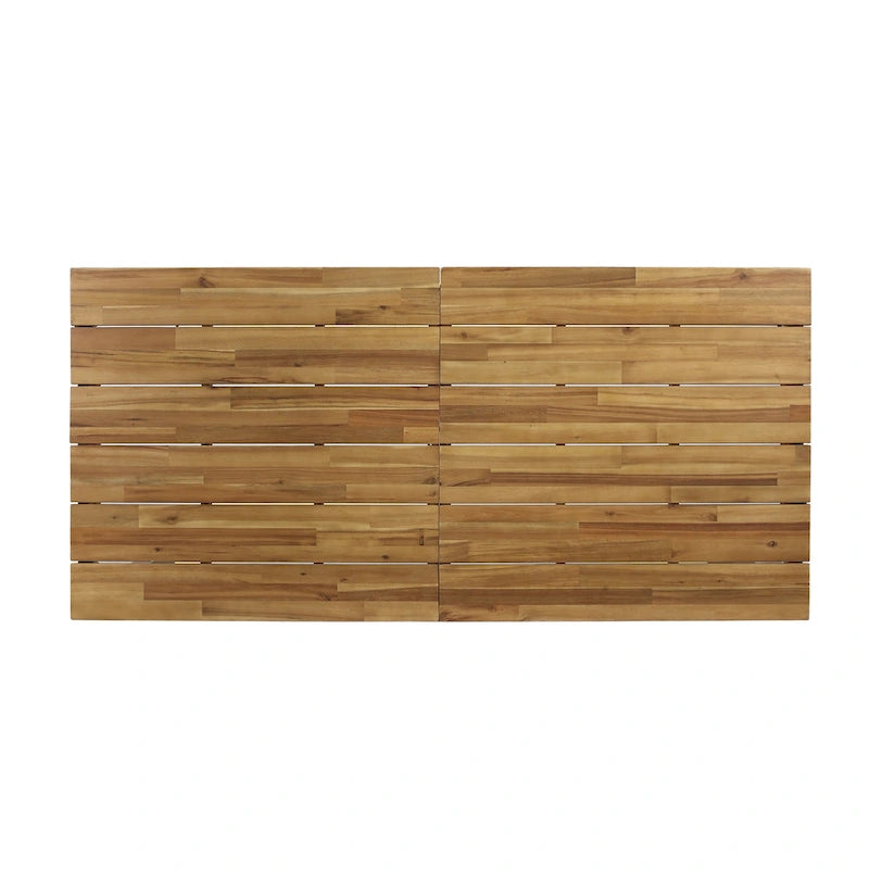 Christopher Knight Home Outdoor Rustic Acacia Wood 5-Piece Dining Sets