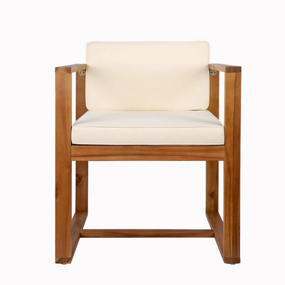 Christopher Knight Home Outdoor Rustic Acacia Wood 5-Piece Dining Sets