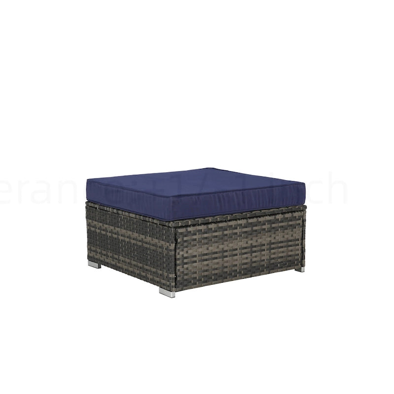 Outdoor Patio Sectional Sofa Set with Washable Cushions