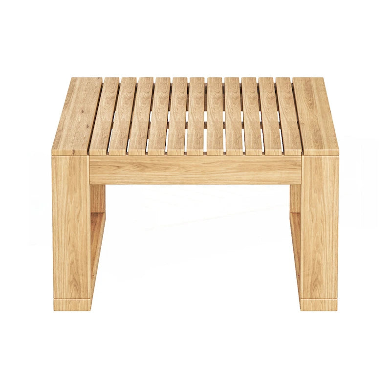 Outdoor 3pcs Acacia Sectional Patio Sofa Set