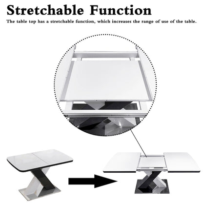 Modern Expandable Square Dining Table