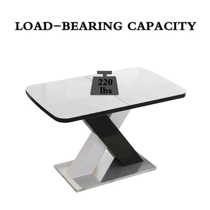 Modern Expandable Square Dining Table