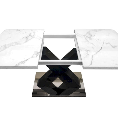 Modern Expandable Square Dining Table