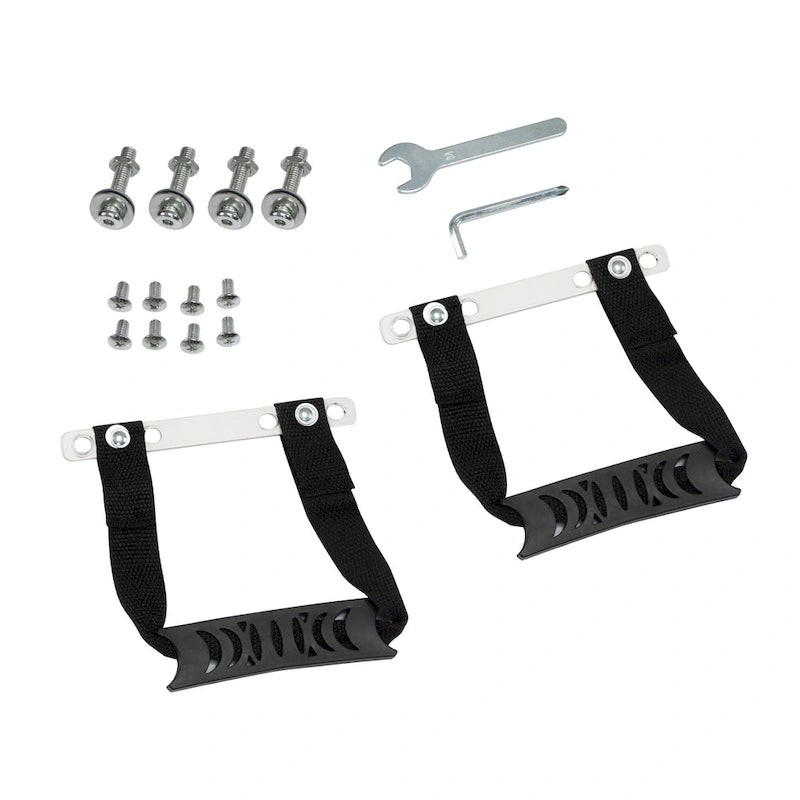 Round Plastic Folding Table with Carrying Handle, 66  Heavy Duty Foldable Round Table Indoor Outdoor, 5 Legs Portable