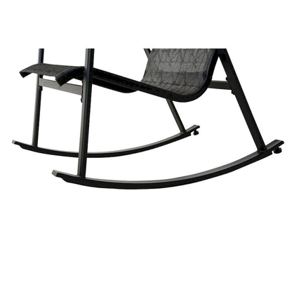 Metal Outdoor Rocking Chair, Steel Rocker Seating Outside for Front Porch, Garden, Patio, Backyard, 2PCS