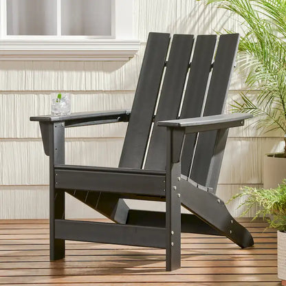 Encino Outdoor Resin Adirondack Chair by Christopher Knight Home