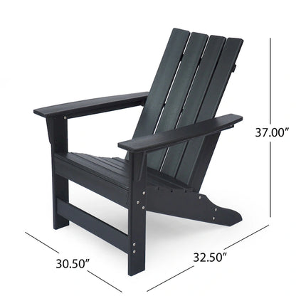 Encino Outdoor Resin Adirondack Chair by Christopher Knight Home