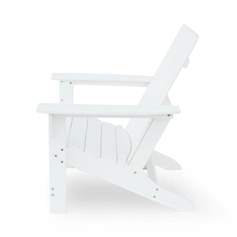 Encino Outdoor Resin Adirondack Chair by Christopher Knight Home
