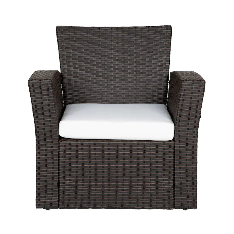Grandview Outdoor Chocolate 4-piece Patio Conversation Set