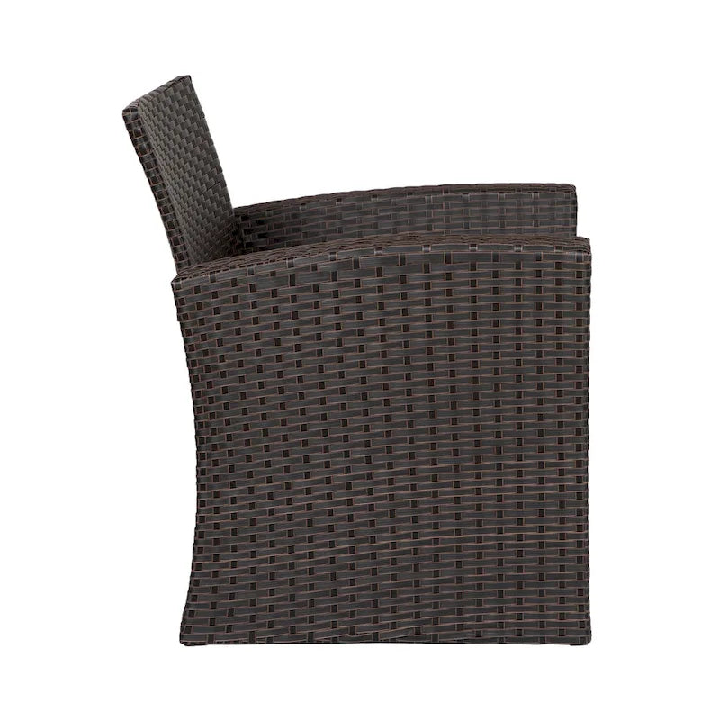 Grandview Outdoor Chocolate 4-piece Patio Conversation Set