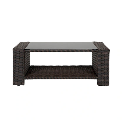 Grandview Outdoor Chocolate 4-piece Patio Conversation Set