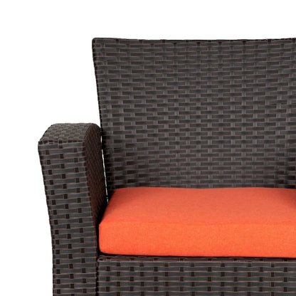 Grandview Outdoor Chocolate 4-piece Patio Conversation Set