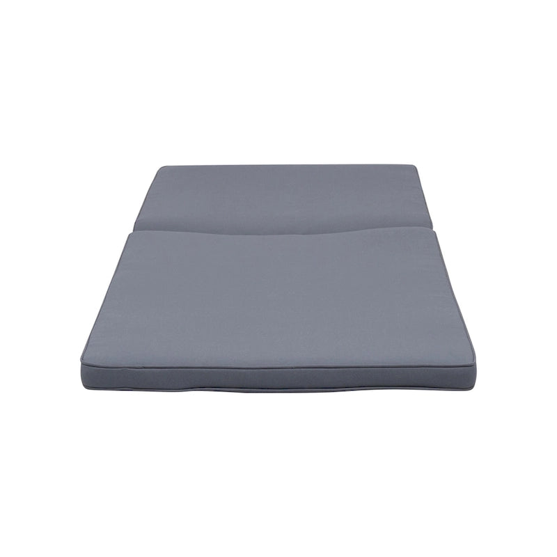 Kyoto Outdoor Acacia Wood 3 Piece Chaise Lounge Set with Water-Resistant Cushions by Christopher Knight Home