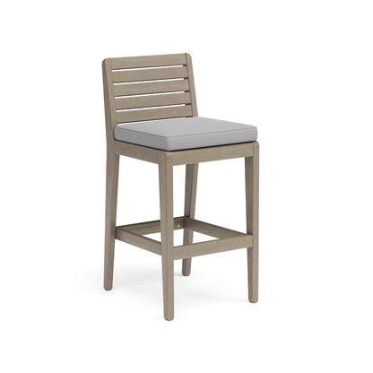 Homestyles Sustain Brown Wood Outdoor Barstool - 18  x 21  x 40