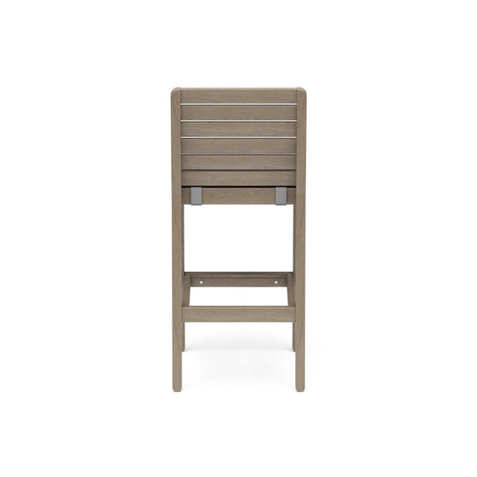 Homestyles Sustain Brown Wood Outdoor Barstool - 18  x 21  x 40