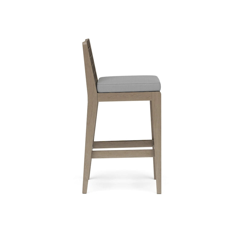 Homestyles Sustain Brown Wood Outdoor Barstool - 18  x 21  x 40