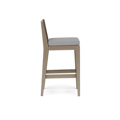 Homestyles Sustain Brown Wood Outdoor Barstool - 18  x 21  x 40