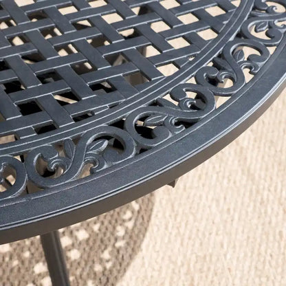 Stock Island Outdoor Oval Dining Table by Christopher Knight Home - 61.00 L x 45.70 W x 28.50 H