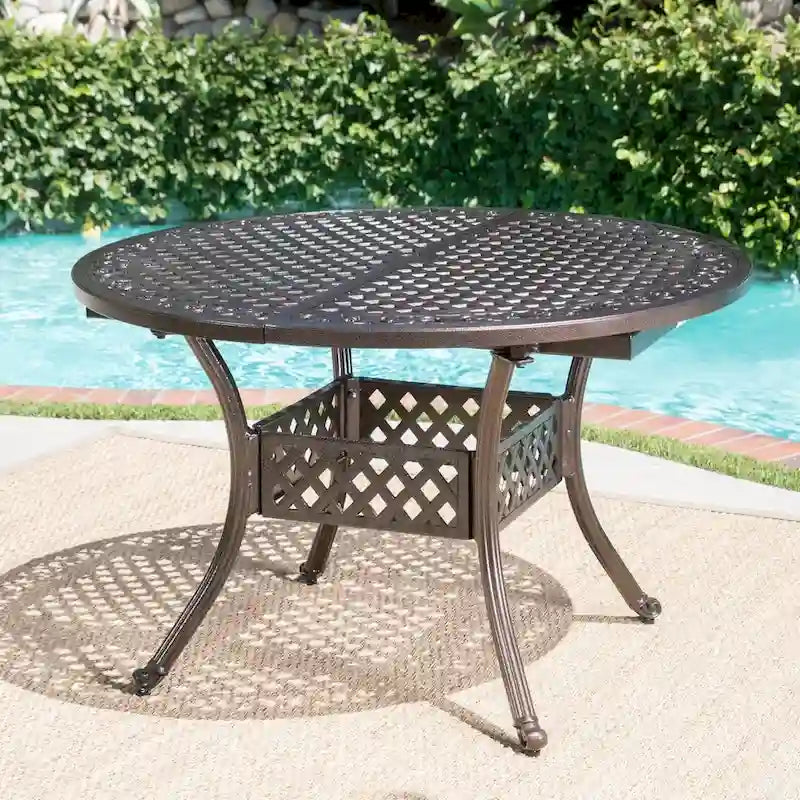 Stock Island Outdoor Oval Dining Table by Christopher Knight Home - 61.00 L x 45.70 W x 28.50 H