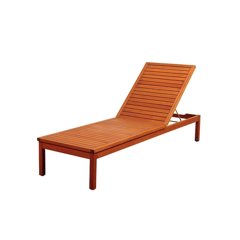 Amazonia Pacific 3-piece Wheel Lounger Set with White Cushions