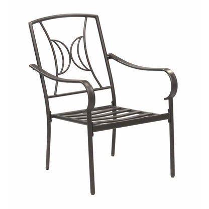 Augusta 5 Piece Outdoor Patio Dining Set with Square Table