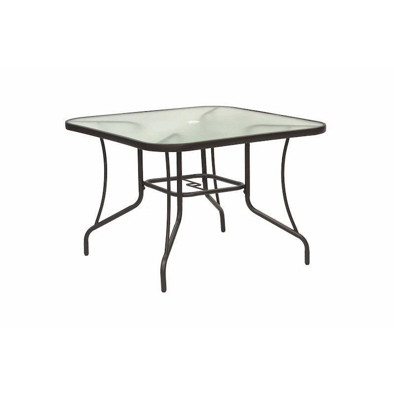 Augusta 5 Piece Outdoor Patio Dining Set with Square Table