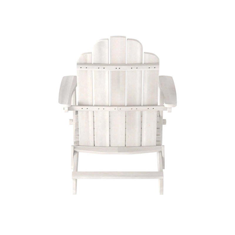 Middlebrook Surfside Acacia Wood Folding Adirondack Chair