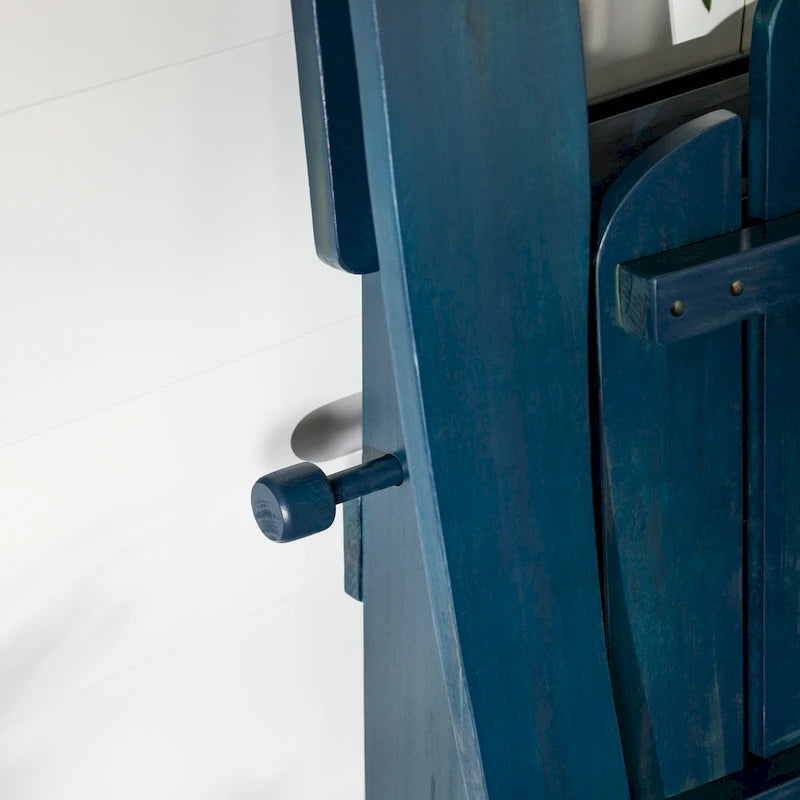 Middlebrook Surfside Acacia Wood Folding Adirondack Chair