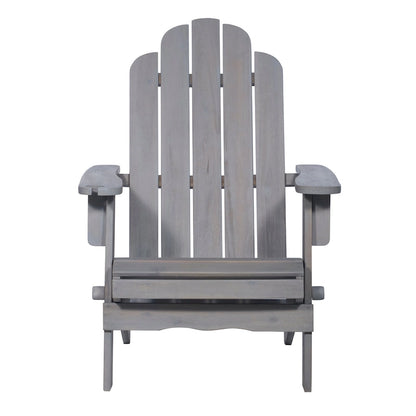 Middlebrook Surfside Acacia Wood Folding Adirondack Chair