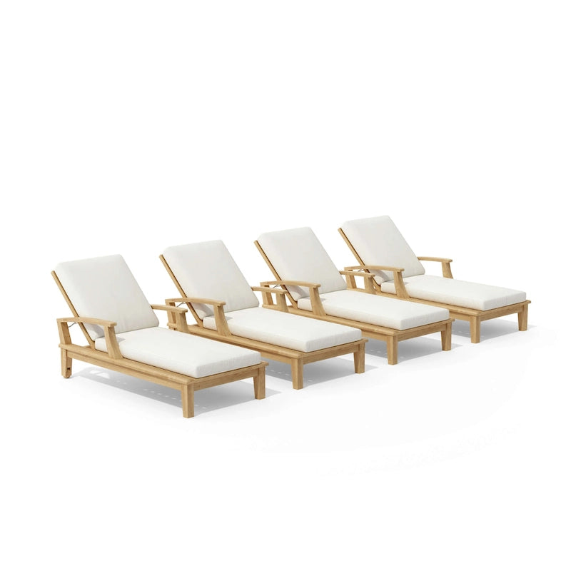 Brianna Sun Lounger 4-Pieces Set