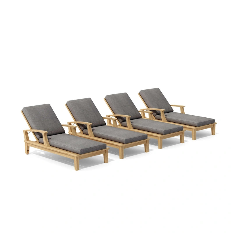Brianna Sun Lounger 4-Pieces Set