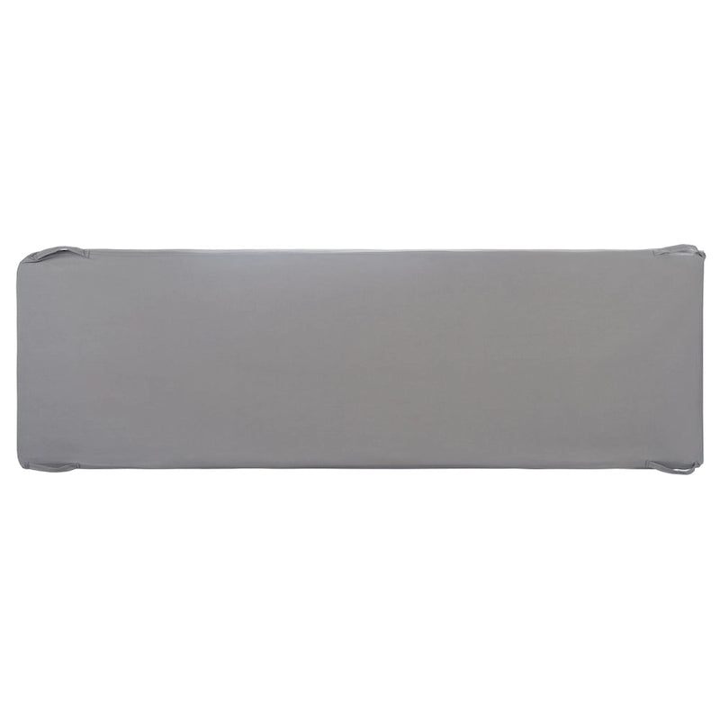 SAFAVIEH Outdoor Goldia Sunlounger Grey Cover - 24.8  Wx 78.7  L x 16.9  H - 25Wx79Dx17H