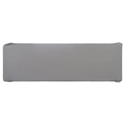 SAFAVIEH Outdoor Goldia Sunlounger Grey Cover - 24.8  Wx 78.7  L x 16.9  H - 25Wx79Dx17H