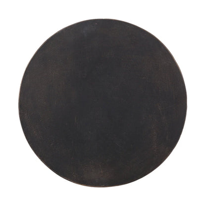 Akin Outdoor Lightweight Concrete Side Table by Christopher Knight Home