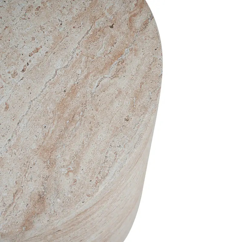 Akin Outdoor Lightweight Concrete Side Table by Christopher Knight Home