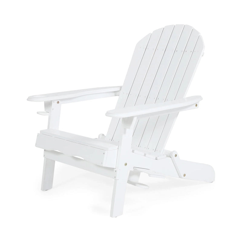 Bellwood Acacia Wood Folding Adirondack Chair by Christopher Knight Home