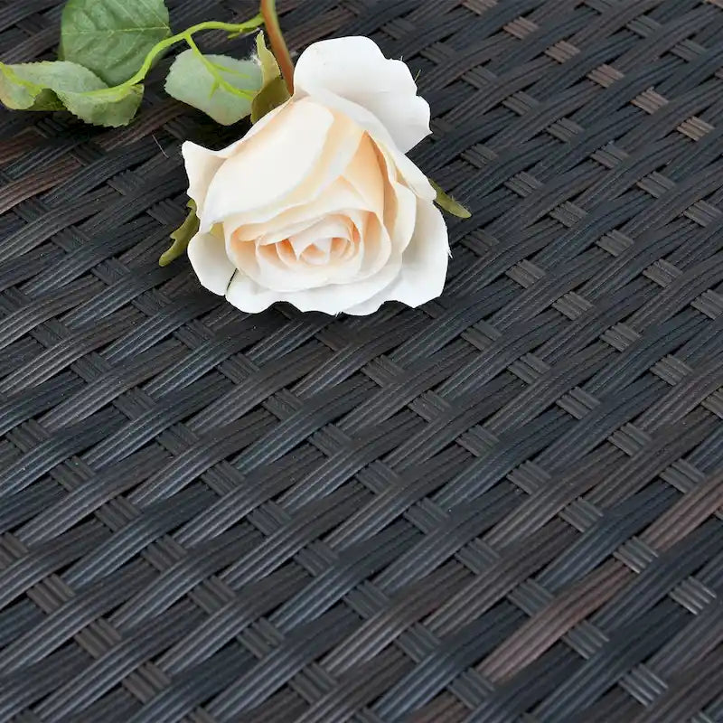 UPHA 5 Piece Patio Conversation Furniture Sectional Seating Group With Cushions