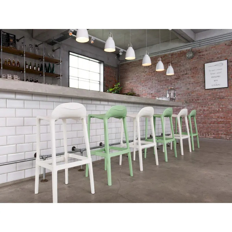 Lagoon Joyous Resin Bar Stool, Set of 2