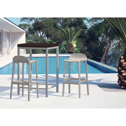 Lagoon Joyous Resin Bar Stool, Set of 2