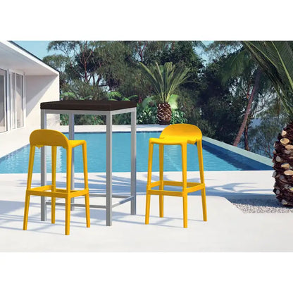 Lagoon Joyous Resin Bar Stool, Set of 2