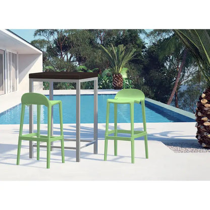 Lagoon Joyous Resin Bar Stool, Set of 2