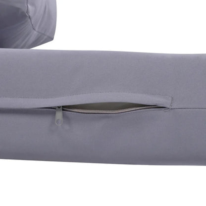 Outdoor Woven Rope Swing Sofa with Soft Cushions