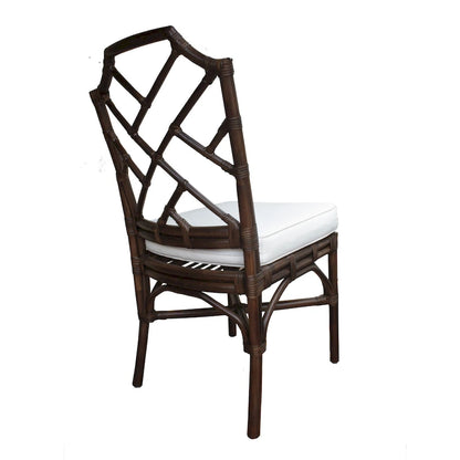 Kara Rattan Dining Side Chair, (Set of 2)