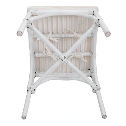 Kara Rattan Dining Side Chair, (Set of 2)