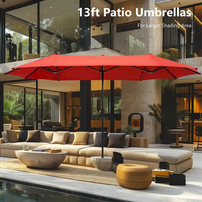 7/8-Piece Patio Dining Set of 6 Swivel Metal Rattan Chairs with Deep-seating Chairs and Wood-like Table & Outdoor Umbrella - N/A