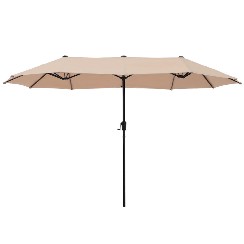 Metal Outdoor Patio Dining Sets 7 Pieces, 6 Spring Motion Chairs with Cushions and 1 Rectangular Metal Table